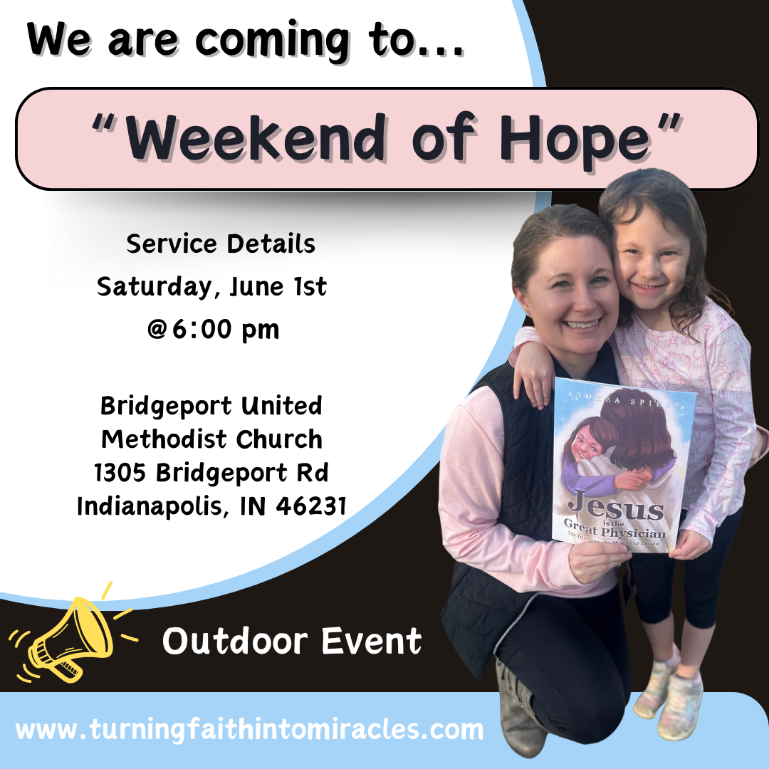 Spiess to Share at the “Weekend of Hope” Gathering